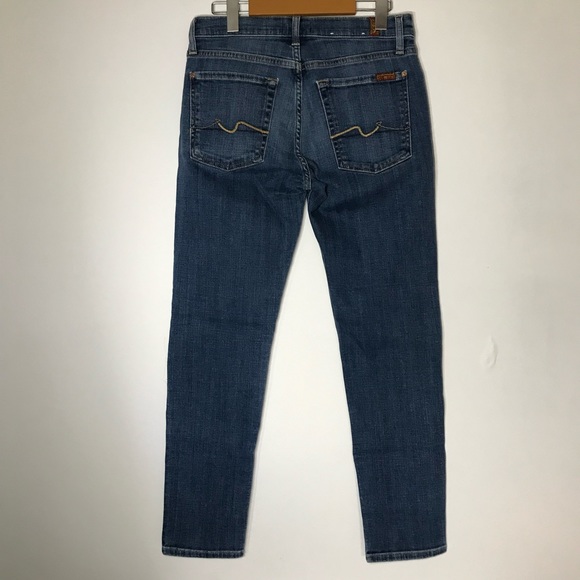 7 For All Mankind Boyfriend Jeans (Josefina) - 26 Like New - Picture 2 of 6